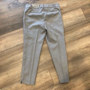 Talbots Hampton Ankle Dress Pants, 8p, grey